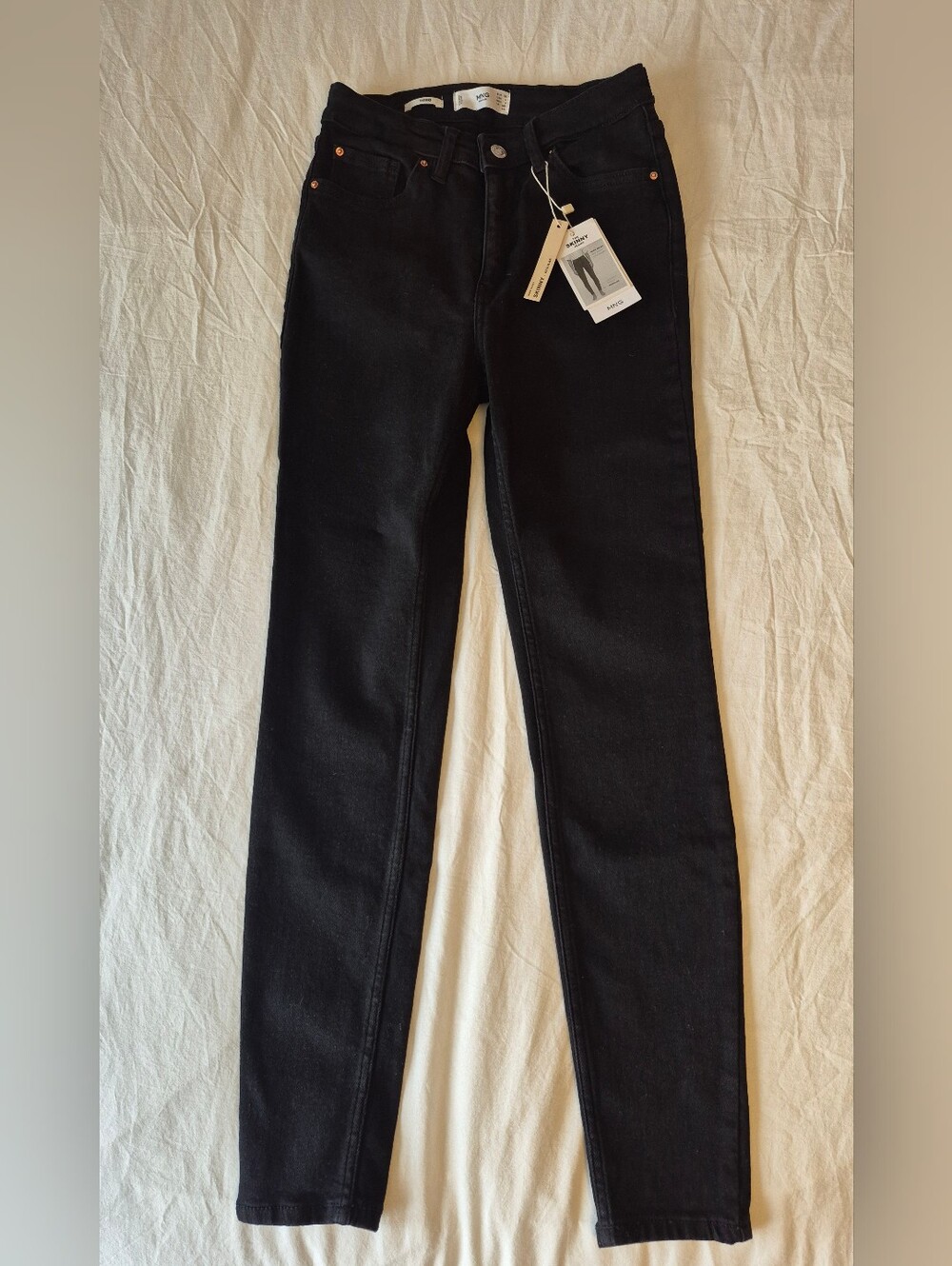 Mango Black Skinny Jeans